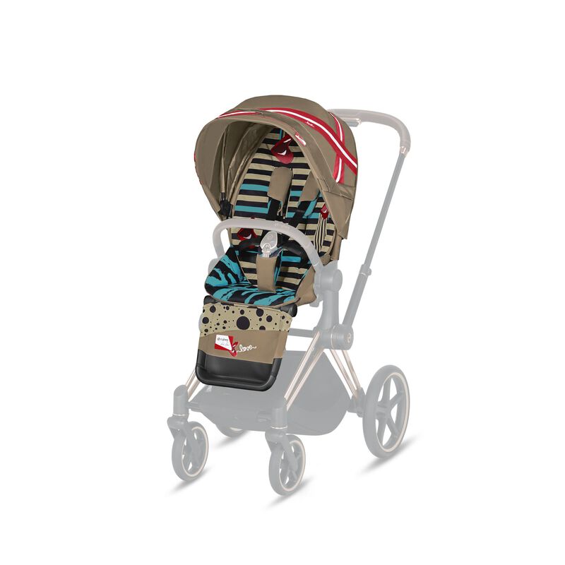 Cybex Textil pentru scaunul sport Priam  IV (Karolina Kurkova One Love-multicolor)